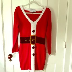 NWOT Ugly Christmas sweater Santa dress